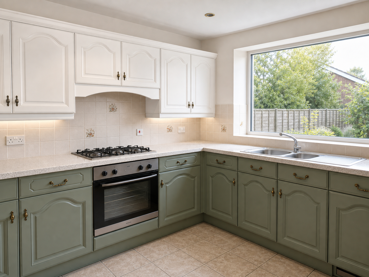 Kitchen cabinet spraying Nottingham