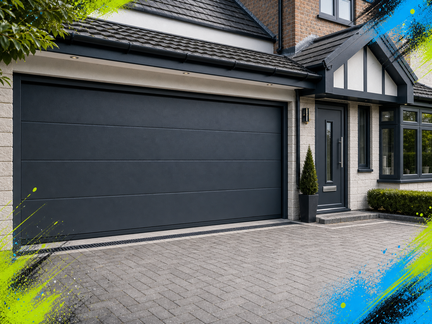 Garage door spraying Nottingham